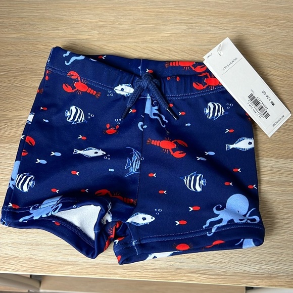 Janie and Jack Baby Boys Swim Trunks - Picture 1 of 2